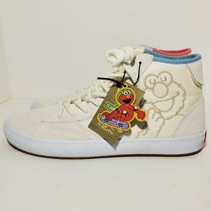 Vans Sesame Street x The Lizzie Men's Sz. 11.5 White Sneakers Limited-Edition